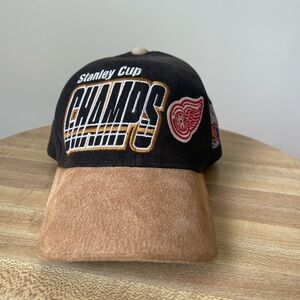 Vintage Detroit Red Wings Stanley Cup Champs 1997 Hat
